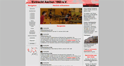 Desktop Screenshot of eintracht-aachen.de